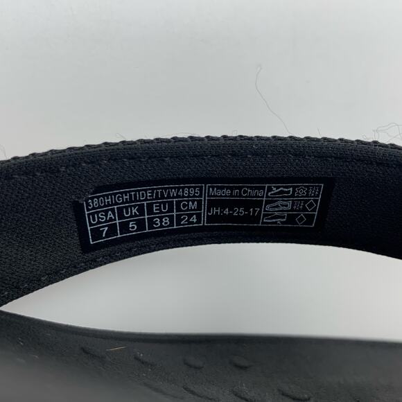 Vionic High Tide Sandals Flip Flops Black Animal Print Platform Comfort Womens 7 - Picture 6 of 10